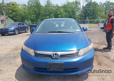 2012 Honda Civic Lx z USA, uszkodzony, nr VIN 19XFB2F50CE342871